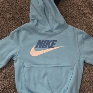 Nike Small Kids Light Blue Hoodie